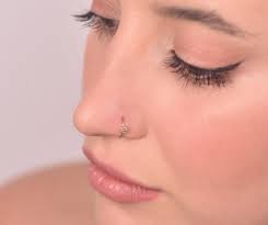 White Gold Nose Ring