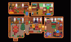 Finally Finished Decorating The Interior Stardewvalley A mouse takes over the building and opens a shop there selling hats to the player as soon as the first achievement is earned.