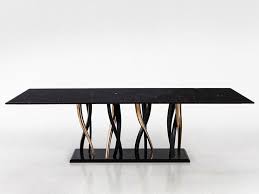 Black And Gold Marble Dining Table Rectangular Marble Dining Table Il Pezzo 8 Marble Table By Il Pezzo Mancante Marble Table Marble Dinning Table Dining Table Marble