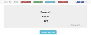 Nepali Names Their Nepali Names Their Meanings