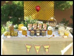 Classic Winnie The Pooh Baby Shower Decorations With Images Winnie The Pooh Birthday Winnie The Pooh Themes Baby Shower Songs