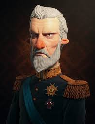 General S Portrait By Rodia 3d Character Character Design Male 3d Characters