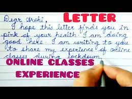 With 17 years he went to vietnam and shoot a lot of ppl. How To Write A Letter To Your Friend To Tell Your Experience About Online Classes During Lockdown Youtube