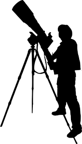 Free Image On Pixabay Silhouette Astronomer Telescope Telescope Silhouette Painting Silhouette