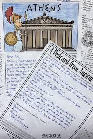 Students Will Read About The Ancient Greek City States Of Athens And Sparta And Then Create A Post Ancient Greek City Ancient Greece Projects Athens And Sparta