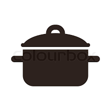 Check spelling or type a new query. Cooking Pot Symbol Isolated On White Stock Vector Colourbox