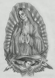 Virgen De Guadalupe Chicano Art Mexican Art Chicano
