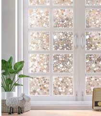 Rainbow window cling 3d decorative window vinyl, stained glass window covering film sun uv blocking for home office bathroom, 17.5 x 78.7 inches. The Best Privacy Window Film July 2021