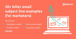 Here are 164 examples of the best subject lines for email marketing, and the proven principles that make them work… fear of missing out The 36 Best Email Subject Lines For B2b Marketers