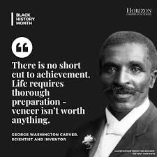 Our next feature this month is George Washington Carver