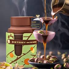 Odyssey Dubai Chocolat de Armaf es una fragancia de la familia olfativa  Oriental Vainilla para Hombres y Mujeres. Esta fragancia es nueva, se lanzó  en 2025. Las Notas de Salida son café,