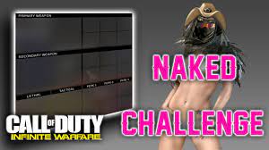 NAKED Class Challenge | Call of Duty Infinite Warfare - YouTube