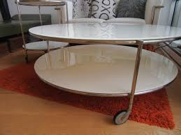 Now only $10 purchased for less than a year. Ikea Strind White Glass Coffee Amp End Table W Wheels Victoria City Victoria Mobile