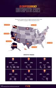 Do be aware that the cryptocurrency market is a world. Us Cryptocurrency Trends Hotspots 2021 Most Crypto Savvy States Revealed Miq