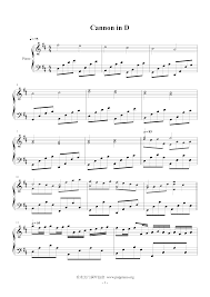 Piano music sheets with fingering, reading aids, audio samples, easy to expert. Pachelbel Canon In D Sheet Music Pdf Free Score Download
