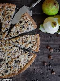 Tarte Streusel Poires Noisettes Et Pepites De Chocolat Je Vais Vous Cuisiner Recette En 2020 Noisette Poire Pepite Chocolat