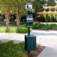 Focused on pet waste managment. 18 Pet Waste Station Ideas