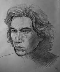 Pencil Drawing Of Kylo Ren Kyloren Starwars Theforceawakens Adamdriver Star Wars Drawings Star Wars Art Rey Star Wars