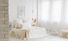 The first major curtain design 2021 is the scandi leaf print, which looks absolutely gorgeous in every color scheme and interior design. 9 Bright White Bedroom Curtain Ideas Design Cafe