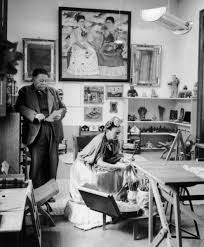 Biografia De Frida Kahlo En Ingles Y Español 27 Inspiring Portraits Of Famous Artists In Their Creative Zone Frida Diego Diego Rivera Frida Kahlo