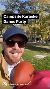 Campsite Karaoke Dance Party #camping #funny #karaoke