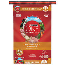 Purina One Smartblend Chicken Rice Formula Natural Adult Dog Food Chicken Rice Formula