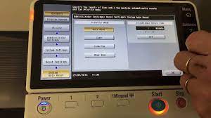 We'll also give you the step by step guide to install this bizhub 552 printer on your computer. Konica Minolta System Reset Adjustments Youtube