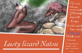 Now on sale】Lusty lizard Natsu by tibimarupding2 -- Fur Affinity [dot] net