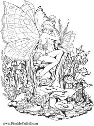 Free Fairy Coloring Pages For Adults Printable Printable Coloring Pages Fairy Coloring Pages Fairy Coloring Forest Coloring Pages