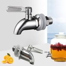 Most standard beer faucets use a rear sealing design where the beer that is left in the faucet after being shut off must drain through a vent hole. Juice Spigot Drink Beer Tap Wine Barrel Water Stainless Steel Dispenser Faucet Shopee Singapore