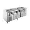 304 stainless is commonly used in the food services industry. 1