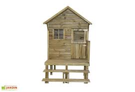 Cabane En Bois Traite Autoclave Maison D Enfants Sur Pilotis Lena Maisonnette En Bois Cabane Cabane Bois