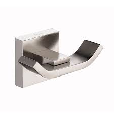 Check spelling or type a new query. Kraus Kea 14401ch Chrome Aura Double Robe Hook Faucetdirect Com Modern Towel Bars Kraus Solid Brass