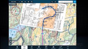 foreflight tip for pilots plates on maps