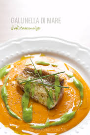 Maybe you would like to learn more about one of these? Trancio Di Gallinella Di Mare Su Vellutata Di Patate Dolci