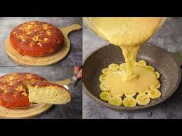 Super easy to make and so yummy! Banana Cake In Fry Pan Easy Banana Cake Recipe Without Oven Yummy Youtube Banana Cake Recipe Easy Banana Cake Recipe Cake Recipes Without Oven