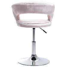 The duhome modern velvet vanity chair is perfect for home or office use and has a larger footprint for added comfort. Giselle Contemporary Vanity Chair Impressions Vanity Co