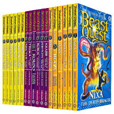Beast Quest Series (4-6) Adam Blade Collection 18 Books Set Nixa the Death  Bring