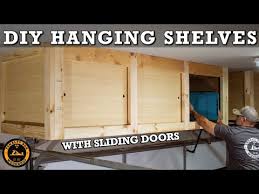 Diy instructions at addicted 2 diy. Diy Hanging Storage Shelves With Sliding Doors Overhead Garage Storage 13 Steps With Pictures Instructables
