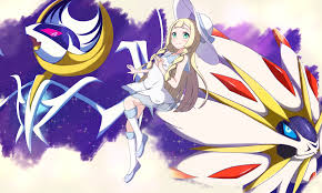 Lillie Lunala And Solgaleo Awesome Anime Pokemon Heroes Pokemon Characters