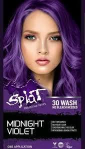 It is a fact that appearing good is essential. Splat 30 Wash No Bleach Needed Hair Color Kit Midnight Violet For Sale Online Ebay