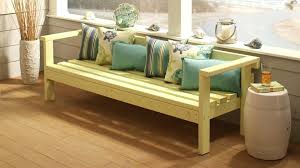 Learn The Steps To Create An Outdoor Sofa For Your Patio Or Garden Area Diy Patio Furniture Outdoor Sofa Diy Patio