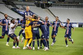 Coupe de la ligue le 01/08/2020 12:42. Psg Claim Penalty Win Over Lyon To Lift Coupe De La Ligue Title
