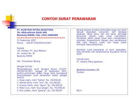 Mencantumkan rincian kemudahan, seperti gratis. Contoh Surat Permintaan Penawaran Barang Elektronik Kumpulan Surat Penting