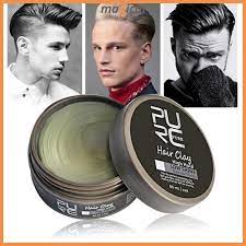 Men are equally concerned with their hair as women. Men Hair Wax High Hold Hair Clay Non Greasy Hair Styling Long Lasting Effect Pomade Shopee Philippines