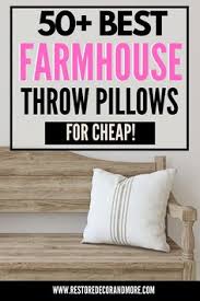 Where to find fabric and how much the whole project would cost. 270 Best Pillow Ideas In 2021 Pillows How To Make Pillows Farmhouse Pillows