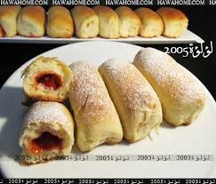 طريقة عمل فطائر مخبوزة محشية بالمربي Food Hot Dog Buns Dog Bun