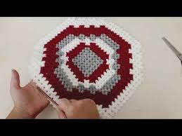 Kare Renkli Cizgili Lif Modeli Yapimi Youtube Tig Desenleri Boncuklu Tig Tig Isleri