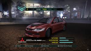 Successfully complete the indicated area in the listed career to unlock the corresponding car: . Nfsmods Nfs Carbon Prostreet Undercover Starter Car Changer