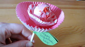 Pierce a hole through the center, a sharp pencil is what we used. Lollipop Flower Valentines Crafts For Kids Pbs Kids For Parents